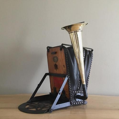 Luchttoevoerpomp/Alarmhoorn Siebe Gorman, Antiek en Kunst, Antiek | Woonaccessoires, Ophalen of Verzenden