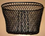 kinderfietsmand metaal zwart, Fietsen en Brommers, Fietsaccessoires | Fietsmanden, Ophalen of Verzenden, Zo goed als nieuw, Fietsmand