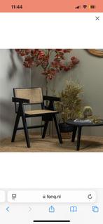 Feel Home 2 rattan/rotan stoelen, Huis en Inrichting, Stoelen, Ophalen, Zwart, Scandinavisch, Zo goed als nieuw