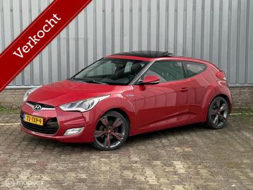 Hyundai Veloster 1.6 GDI i-Catcher | Schuifdak | Leder | Cam beschikbaar voor biedingen