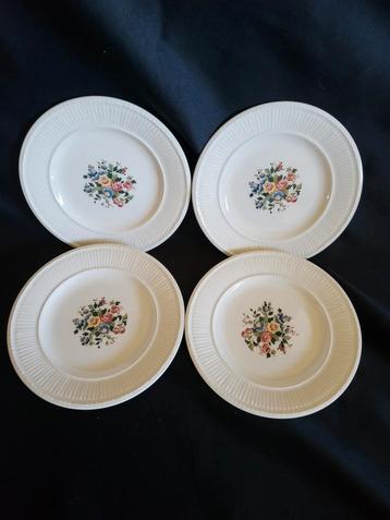 Wedgwood Conway Gebaksbordjes - 4 stuks! beschikbaar voor biedingen