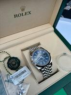 Rolex Datejust 41 | 126334 Jubilee Black Dial Full Set 2018, Sieraden, Tassen en Uiterlijk, Horloges | Heren, Ophalen, Staal, Rolex