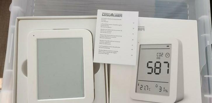 Co2 meter, Doe-het-zelf en Verbouw, Meetapparatuur, Zo goed als nieuw, Overige meters, Ophalen