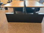 Duo bureau | Zit Sta bureau | Tweezijdig | Dubble Sided Desk, Huis en Inrichting, Bureaus, Ophalen, In hoogte verstelbaar, Zo goed als nieuw