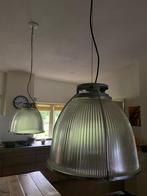 Industriele hanglampen eettafellampen, Ophalen, Zo goed als nieuw, Glas, Minder dan 50 cm