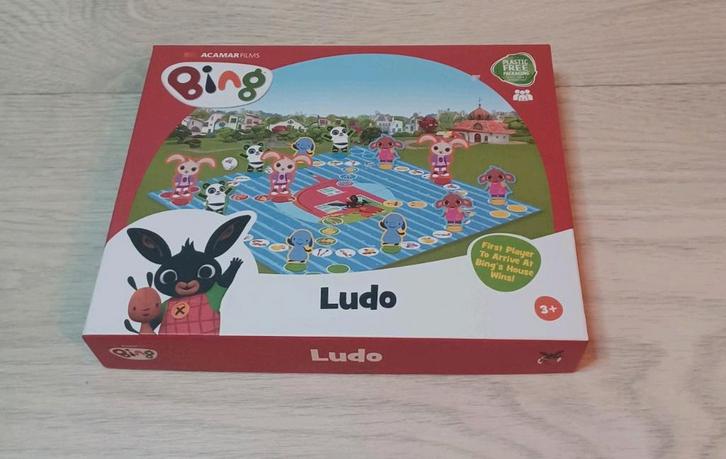 Z.G.A.N/NIEUWSTAAT BING MENS ERGER JE NIET/LUDO ACAMAR, Hobby en Vrije tijd, Gezelschapsspellen | Bordspellen, Zo goed als nieuw