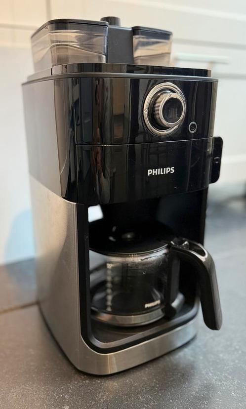 Philips grind & brew koffiezetapparaat, Witgoed en Apparatuur, Koffiezetapparaten, Zo goed als nieuw, Koffiebonen, Koffiemachine