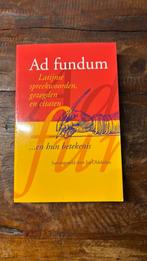 J. Oldekalter - Ad Fundum, Ophalen of Verzenden, Zo goed als nieuw, J. Oldekalter, Natuurwetenschap