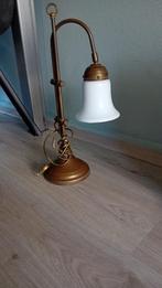 Antieke koperen lamp buigbaar, Antiek en Kunst, Ophalen of Verzenden