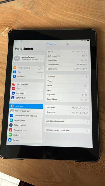 Ipad Air 32gb beschikbaar voor biedingen
