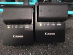 2 Canon LC-E acculader +2 Canon LP-E6N accu's, Ophalen of Verzenden, Zo goed als nieuw