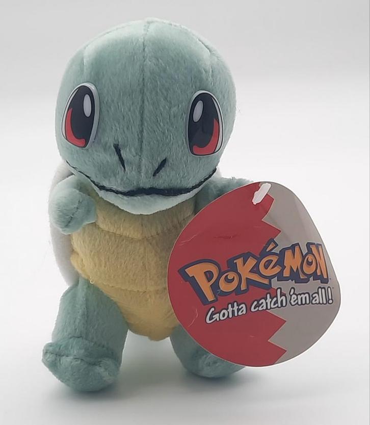 Pokemon Squirtle knuffel ca. 16cm hoog NIEUW! uit 2000, Verzamelen, Poppetjes en Figuurtjes, Nieuw, Ophalen of Verzenden