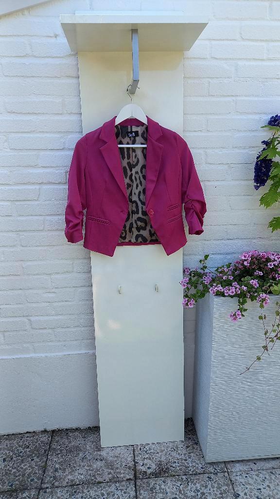 Wandgarderobe/kapstok - wit hoogglans, Huis en Inrichting, Overige Huis en Inrichting, Gebruikt, Ophalen