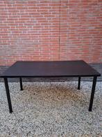 Zwarte eettafel, Huis en Inrichting, Zo goed als nieuw, Minder dan 50 cm, Rechthoekig, 50 tot 100 cm