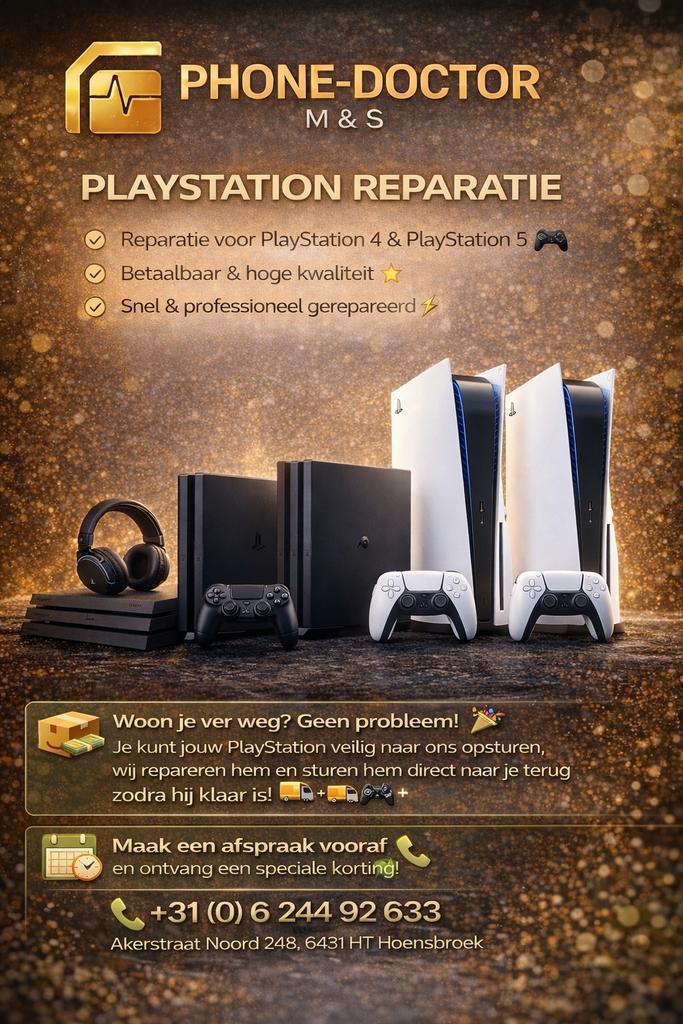PLAYSTATION REPARATIE – PS4 & PS5, Tickets en Kaartjes, Kortingen en Cadeaubonnen, Eén persoon, Cadeaubon