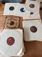 Schellak platen collectie met beroemde artiesten ca 40st, Verzamelen, Ophalen, Gebruikt