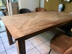 Tafels, Huis en Inrichting, Ophalen, Teakhout, 200 cm of meer, 50 tot 100 cm