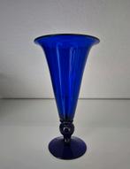 Vaas kobalt blauw gesigneerd, Huis en Inrichting, Woonaccessoires | Vazen, Blauw, Aardewerk of Porselein, Ophalen of Verzenden
