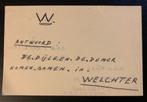 Briefkaart Biervliet naar Brussel prijsvraag 1967, Diversen, Ophalen of Verzenden, Gebruikt