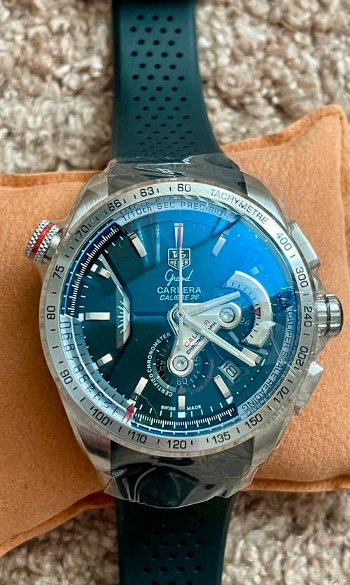 Tag Heuer Grand Carrera/Calibre, Sieraden, Tassen en Uiterlijk, Horloges | Heren, Nieuw, Polshorloge, TAG Heuer, Staal, Kunststof