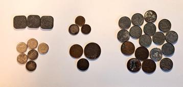 Set van (zeer) oude Nederlandse muntjes beschikbaar voor biedingen