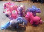 little pony 6 stuks verschillende grote is +/- 10-15 cm, Ophalen of Verzenden, Gebruikt