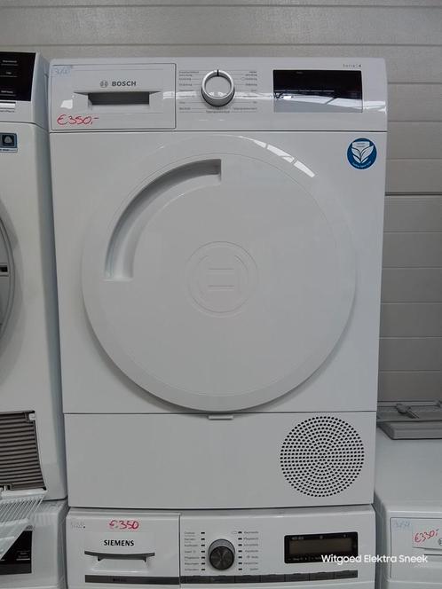 Bosch serie 4 warmtepompdroger, 3 maand garantie 3460, Witgoed en Apparatuur, Wasdrogers, Refurbished, Condens, Voorlader, 8 tot 10 kg