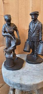 2 beeldjes boeren, Antiek en Kunst, Ophalen of Verzenden