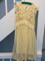 ZARA GEEL LACE JURK, MAAT: 140, Gebruikt, Meisje, Ophalen of Verzenden, Zara