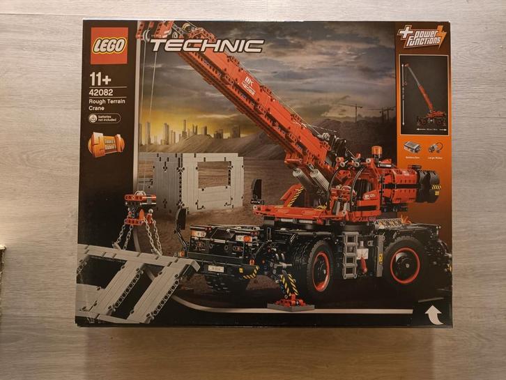 LEGO 42082 Technic Kraan voor alle Terreinen, Kinderen en Baby's, Speelgoed | Duplo en Lego, Nieuw, Lego, Complete set, Ophalen of Verzenden