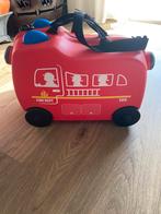 Trunk kinder reiskoffertje, Sieraden, Tassen en Uiterlijk, Koffers, Ophalen, Hard kunststof, Minder dan 50 cm, Zo goed als nieuw