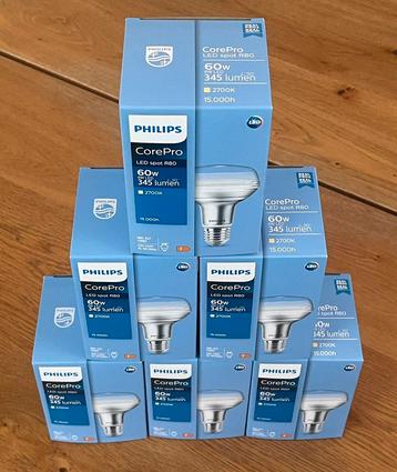 LED Spot R80 lampen PHILIPS CorePro 6 stuks nieuw beschikbaar voor biedingen
