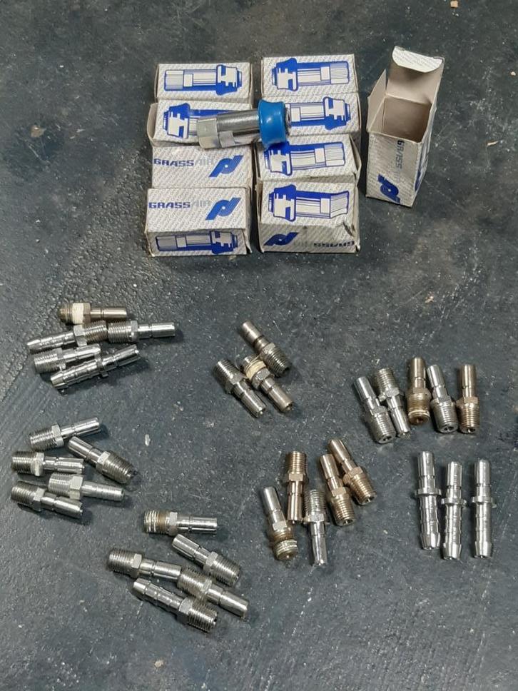 Snelkoppelingen voor perslucht + nippels, Auto diversen, Autogereedschap, Nieuw, Ophalen of Verzenden