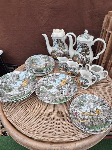Engels Servies The Hunter beschikbaar voor biedingen