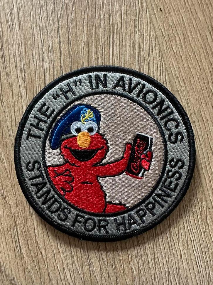Elmo badge embleem marine avionics nh90, Verzamelen, Militaria | Algemeen, Luchtmacht, Ophalen of Verzenden