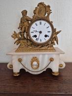 Franse Louis Philippe pendule 19e eeuw, Antiek en Kunst, Antiek | Klokken, Ophalen of Verzenden