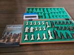 Schaak set, schaakbord, schaakboek en schaakklok, Ophalen, Minder dan 500 stukjes, Zo goed als nieuw, Schaken