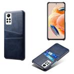 Backcover+Screenprotector voor Redmi Note 12 Pro 4G _ Blauw, Verzenden, Nieuw, Hoesje of Tasje
