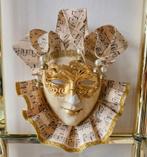 Vintage Venitiaans Masker Carnival muzikaal in porselein, Ophalen of Verzenden, Zo goed als nieuw