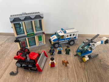 Lego City Bulldozer inbraak 60140 beschikbaar voor biedingen