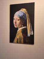 “Meisje met de parel” poster op mdf, Huis en Inrichting, Woonaccessoires | Schilderijen, Tekeningen en Foto's, Ophalen, Zo goed als nieuw