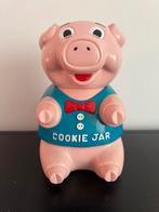 Vintage jaren 90 koektrommel varkentje met geluid, Verzamelen, Retro, Ophalen of Verzenden