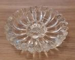 Glazen Kaarshouder/Schaaltje Bloemvorm, Ophalen of Verzenden