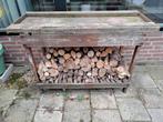 Oude werkbank te gebruiken als oppottafel, Tuin en Terras, Tuintafels, Ophalen, Gebruikt, N.v.t, N.v.t