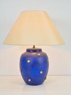 Vintage Hubert Olivier tafellamp keramiek France 80 Regenecy, Minder dan 50 cm, Overige materialen, Regency vintage, Gebruikt