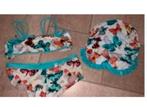 Paté de sable bikini met muts maat 104, Maat 104, Bikiniset, Meisje, Ophalen of Verzenden