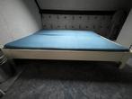 2 persoonbed, Huis en Inrichting, Ophalen, Gebruikt, Beige, Tweepersoons