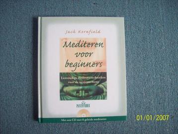 MEDITEREN VOOR BEGINNERS + CD, JAC.KORNFIELD   beschikbaar voor biedingen