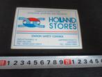 sticker den helder ijmuiden HOLLAND STORES offshore shipping, Verzamelen, Stickers, Ophalen, Zo goed als nieuw