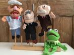 Muppet Handpoppen - Statler, Waldorf, Kermit, Zweedse kok, Ophalen of Verzenden, Gebruikt, Overige typen
